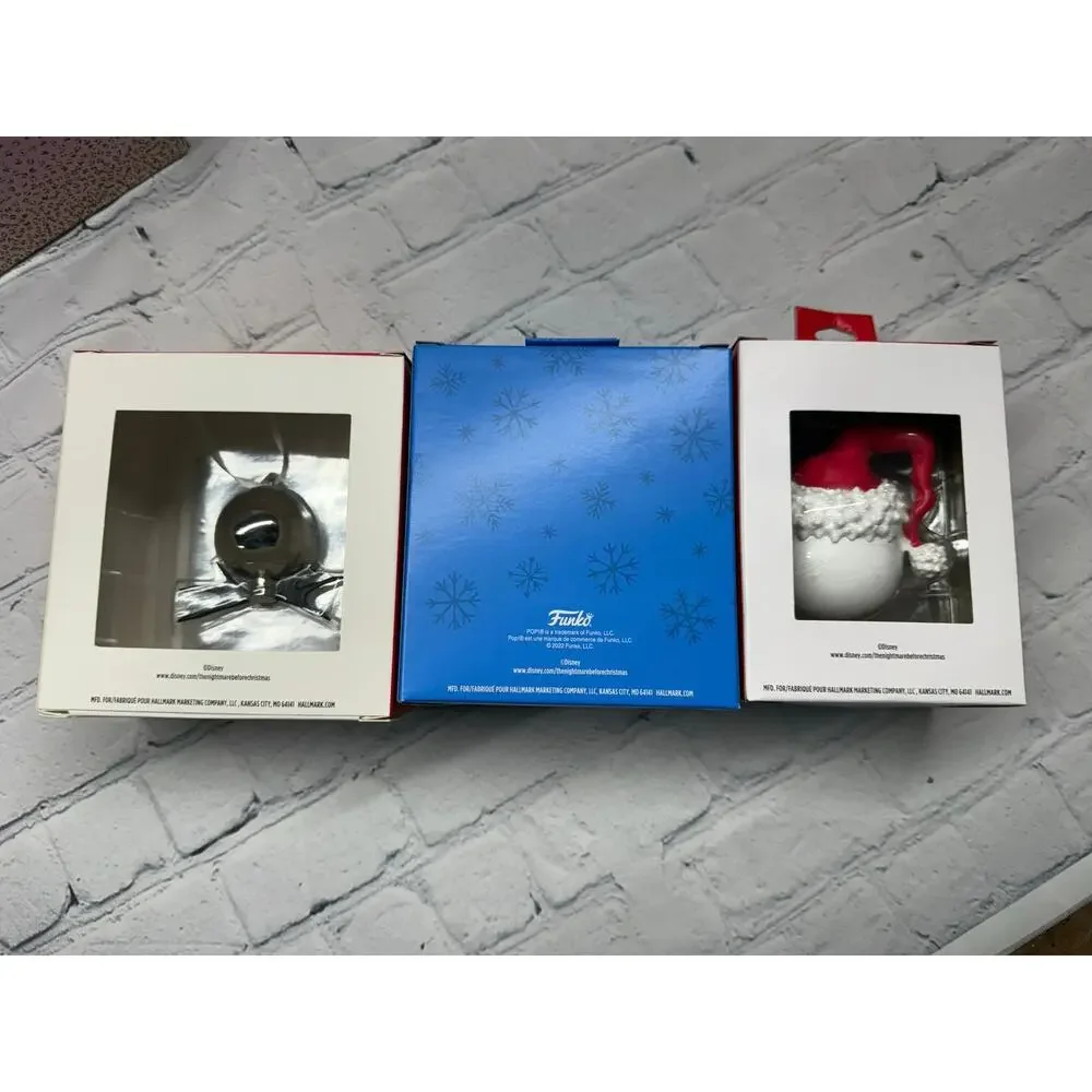 Hallmark Disney Nightmare Before Christmas Jack Skellington Ornaments